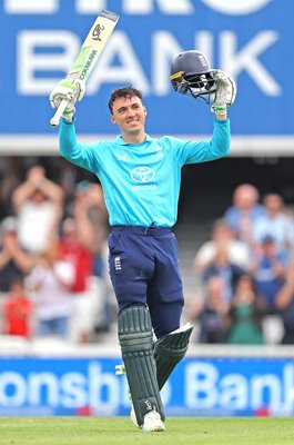 Tom Banton England celebrates century v Sri Lanka ODI Oval 2026