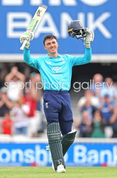 Tom Banton England celebrates century v Sri Lanka ODI Oval 2026