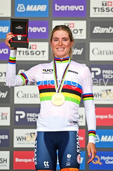 Demi Vollering Netherlands Road World Championships Gold Montreal 2026