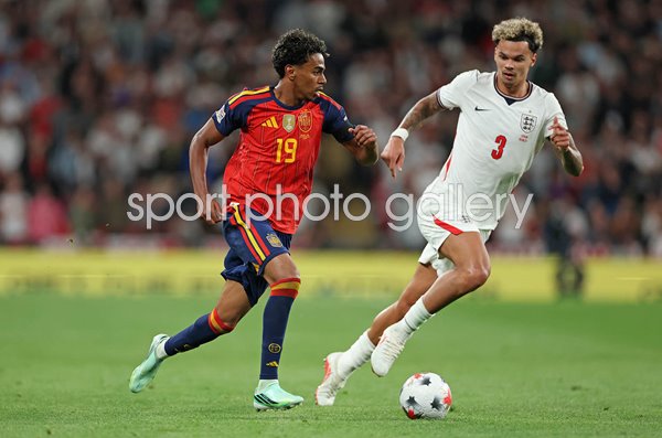 Lamine Yamal Spain v Nico O'Reilly England Wembley Nations League 2026/27  