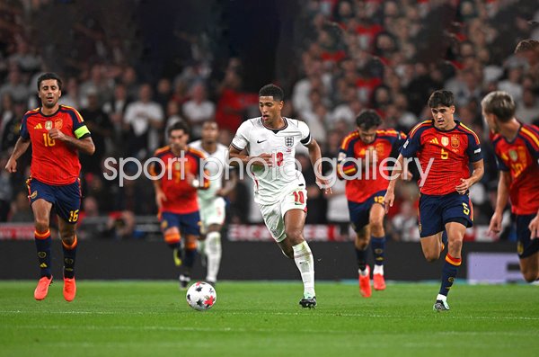 Jude Bellingham England v Spain Wembley Nations League 2026/7