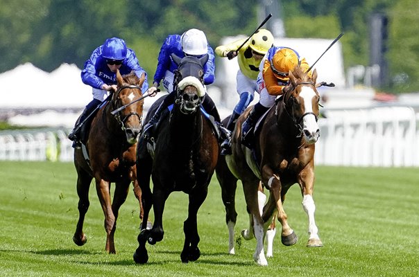 Kieran Shoemark riding Ten Bob Tony wins Queen Anne Stakes Royal Ascot 2026 