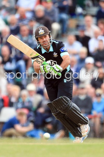 Ricky Ponting Surrey v Lancashire Guildford 2013