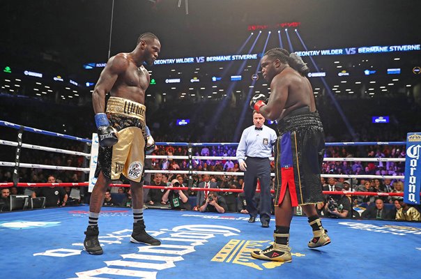 Deontay Wilder v Bermane Stiverne WBC heavyweight title fight New York 2017