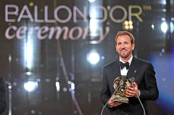 Harry Kane England Ballon d'Or Award Winner London 2026