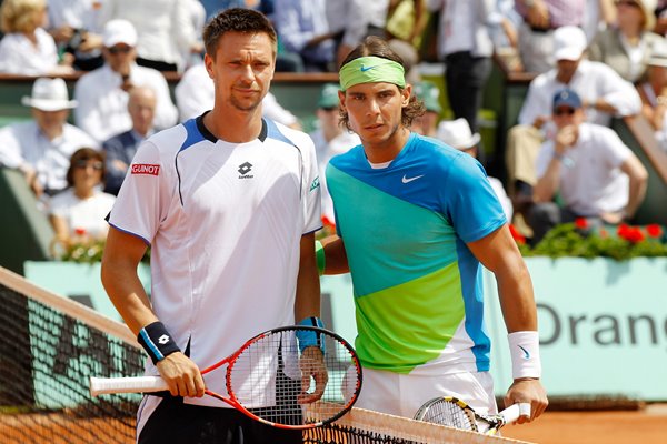 2010 Finalists - Rafael Nadal and Robin Soderling