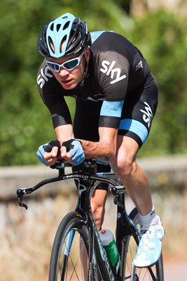 Chris Froome Training pre Tour de France 2013