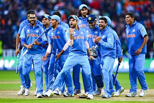 Virat Kohli and India ICC Champions Trophy Winners 2013
