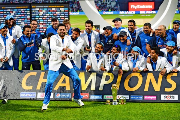 Virat Kohli and India ICC Champions Trophy Winners 2013