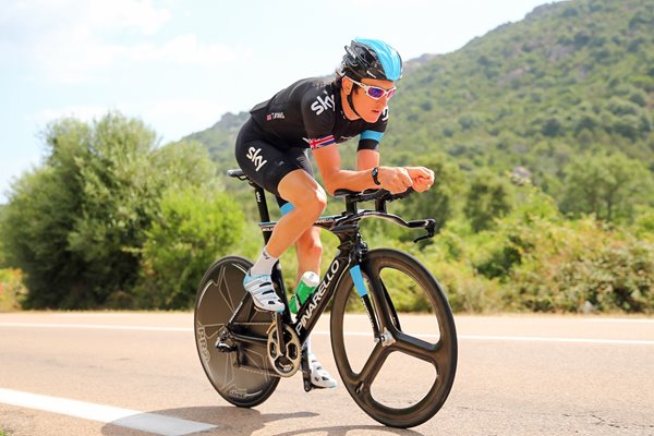 Geraint Thomas Training pre Tour de France 2013