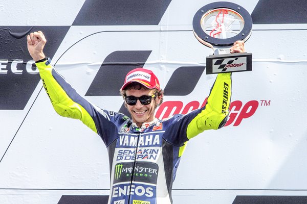 Valention Rossi wins Holland Moto GP 2013