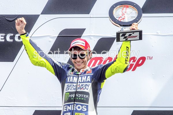 Valention Rossi wins Holland Moto GP 2013