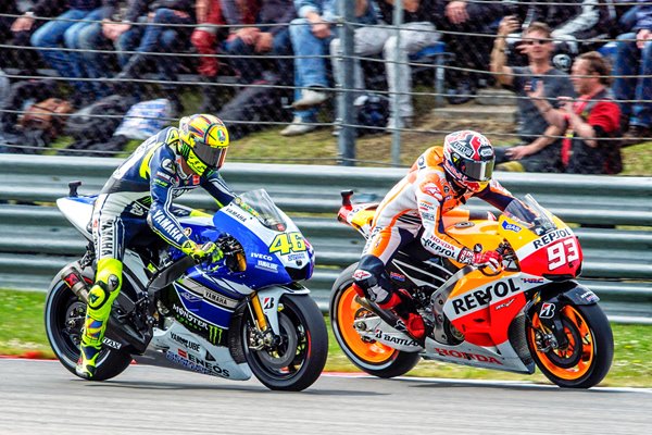 Marquez & Rossi MotoGP Assen 2013