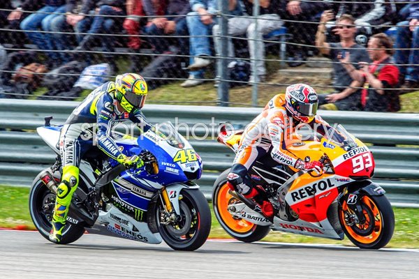 Marquez & Rossi MotoGP Assen 2013