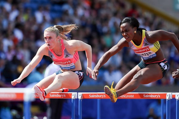 Sally Pearson & Tiffany Porter 100m Hurdles Diamond League 2013