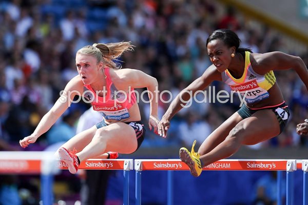 Sally Pearson & Tiffany Porter 100m Hurdles Diamond League 2013