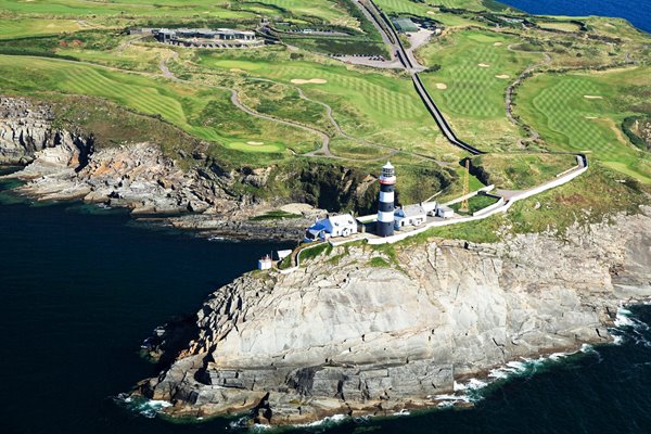 Aerial View Old Head Golf Links Kinsale Ireland