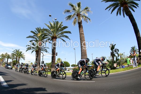 Sky Team Time Trial Tour de France 2013