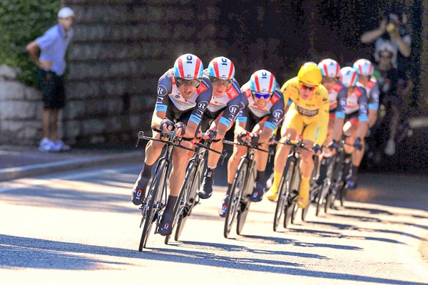 Jan Bakelants Team Time Trial Tour de France 2013