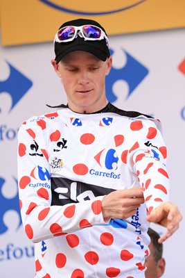 Chris Froome King of the Mountains Tour de France 2013
