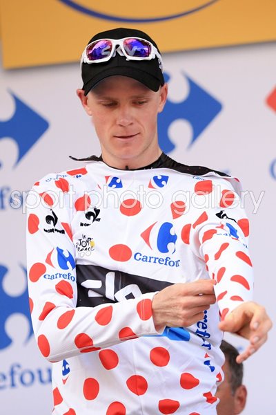 Chris Froome King of the Mountains Tour de France 2013