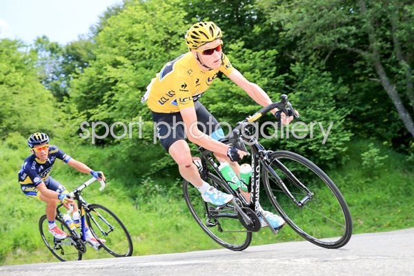 Chris Froome Yellow Jersey Tour de France 2013