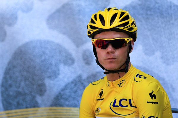 Chris Froome Yellow Jersey Tour de France 2013
