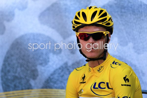 Chris Froome Yellow Jersey Tour de France 2013