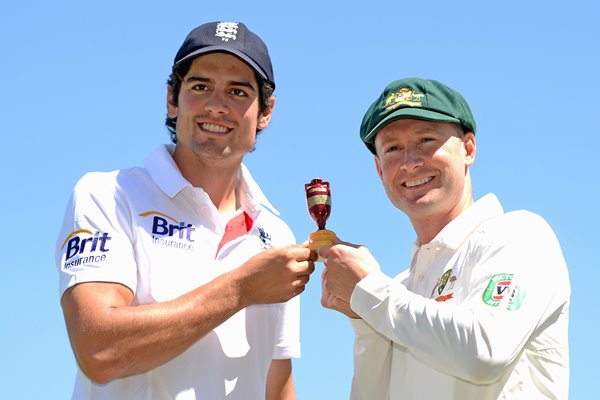 2013 Ashes captains Alastair Cook and Michael Clarke