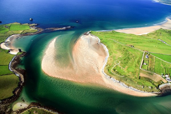 Aerial View Tralee Golf Club West Barrow Co Kerry Ireland