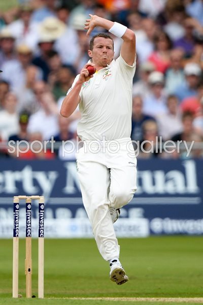 Peter Siddle Australia bowls Trent Bridge Ashes 2013