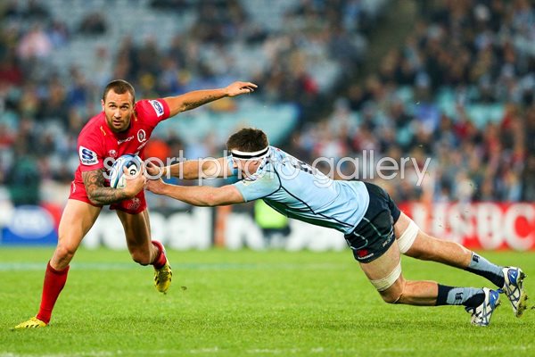 Quade Cooper Reds v Waratahs 2013