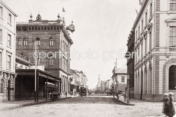 Sydney Street Scene 1880