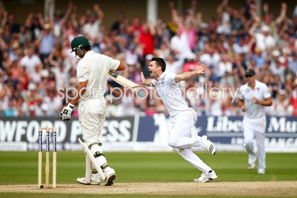 James Anderson 1st Test Ashes 2013 England