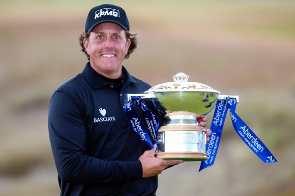 Phil Mickelson Scottish Open Champion Inverness 2013