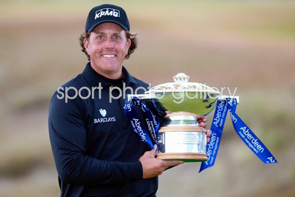 Phil Mickelson Scottish Open Champion Inverness 2013