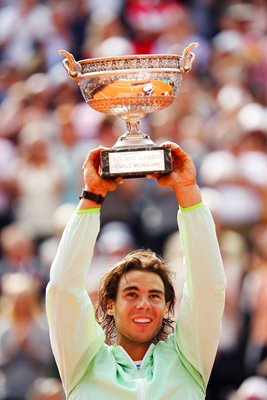 2010 French Open Champion Rafael Nadal