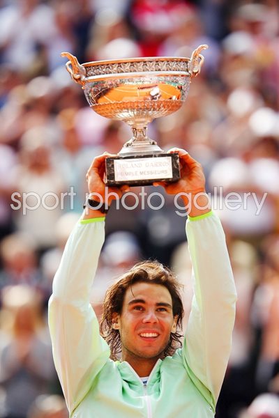 2010 French Open Champion Rafael Nadal