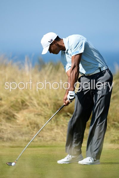Tiger Woods British Open Muirfield 2013