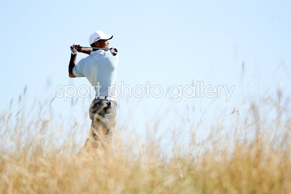Tiger Woods British Open Muirfield 2013