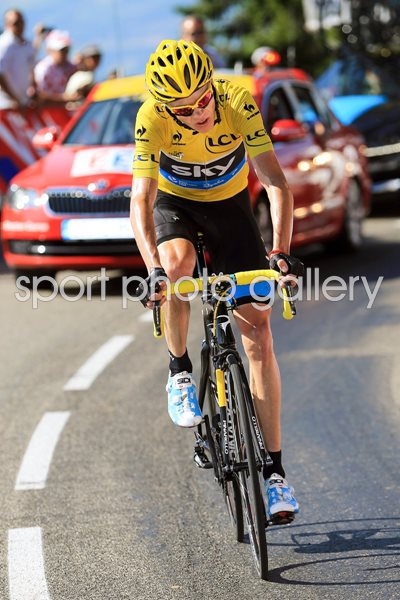Chris Froome SKY climbs to Tour de France victory 2013