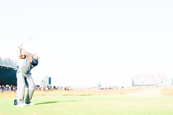 Tiger Woods British Open Muirfield 2013
