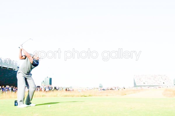 Tiger Woods British Open Muirfield 2013