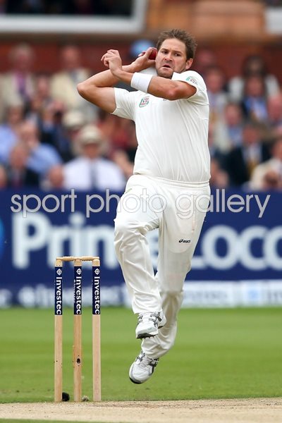 Ryan Harris Australia bowls Lord's Ashes 2013