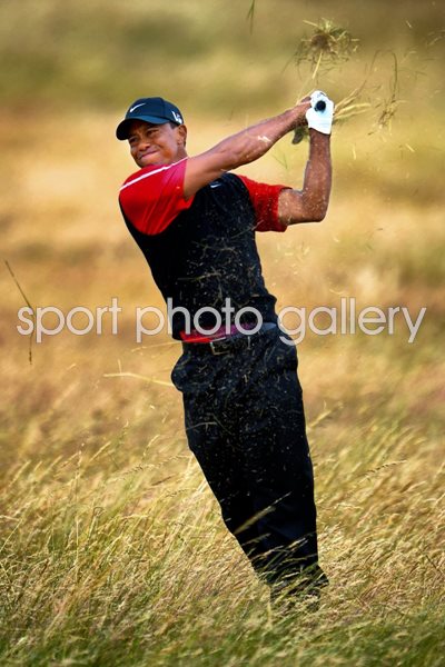 Tiger Woods Final Round British Open Muirfield 2013