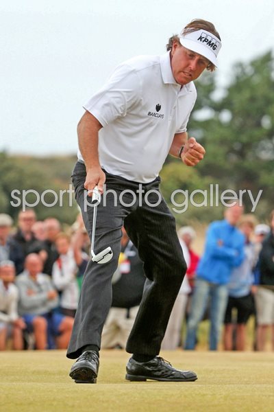 Phil Mickelson Final Round Open Championship Muirfield 2013