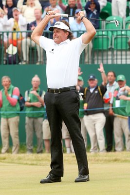 Phil Mickelson birdies 18th to win Open Muirfield 2013