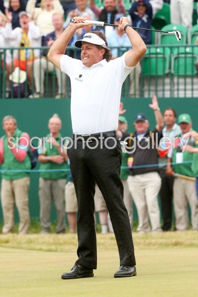 Phil Mickelson birdies 18th to win Open Muirfield 2013