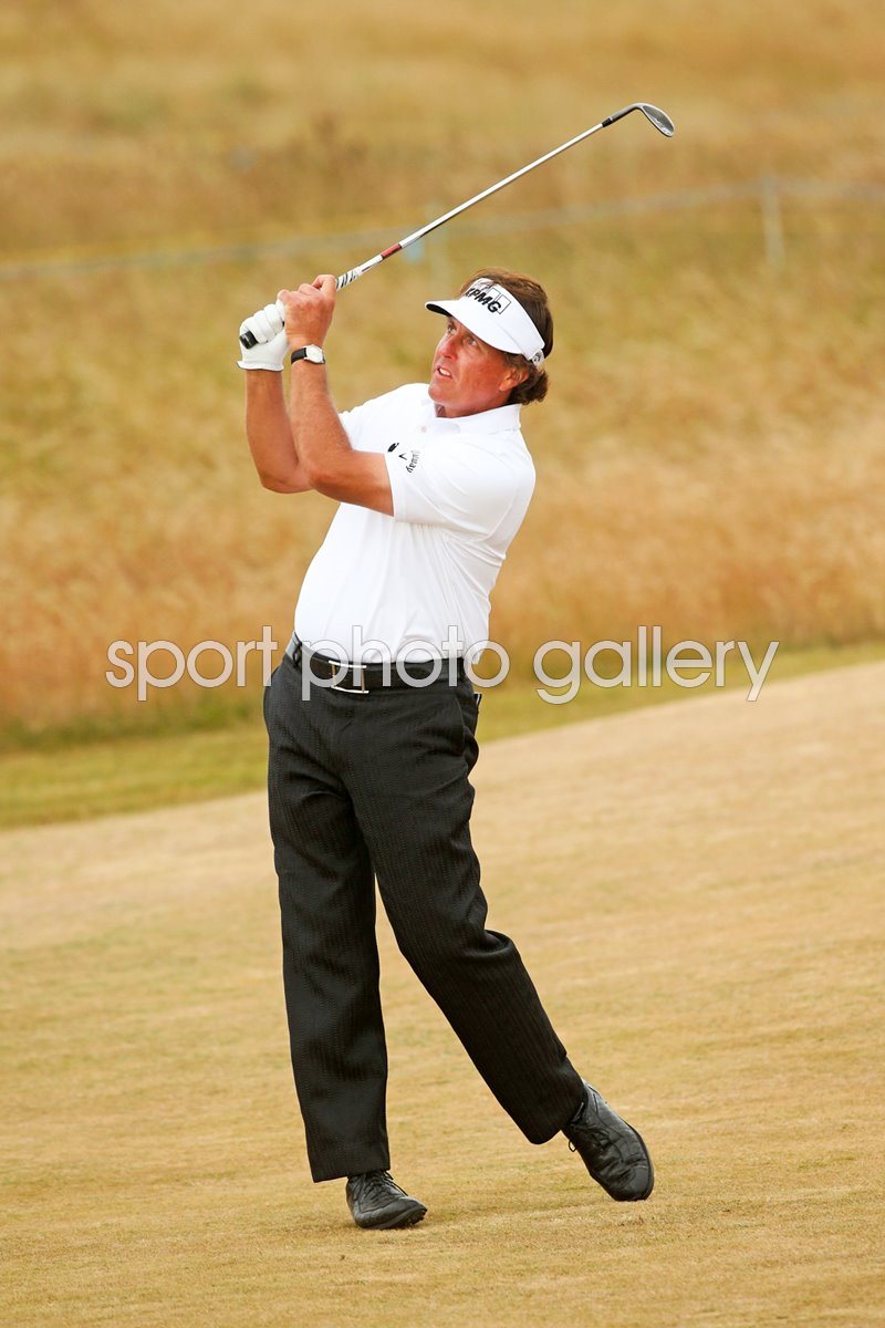 British Open 2013 Print Golf Posters Phil Mickelson