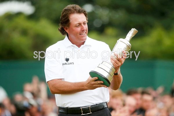 Phil Mickelson Open Champion Muirfield 2013
